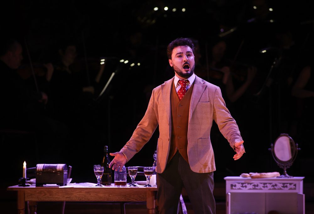 Escena de La Bohème