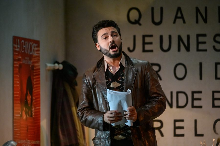 Oscar Encinas en escena